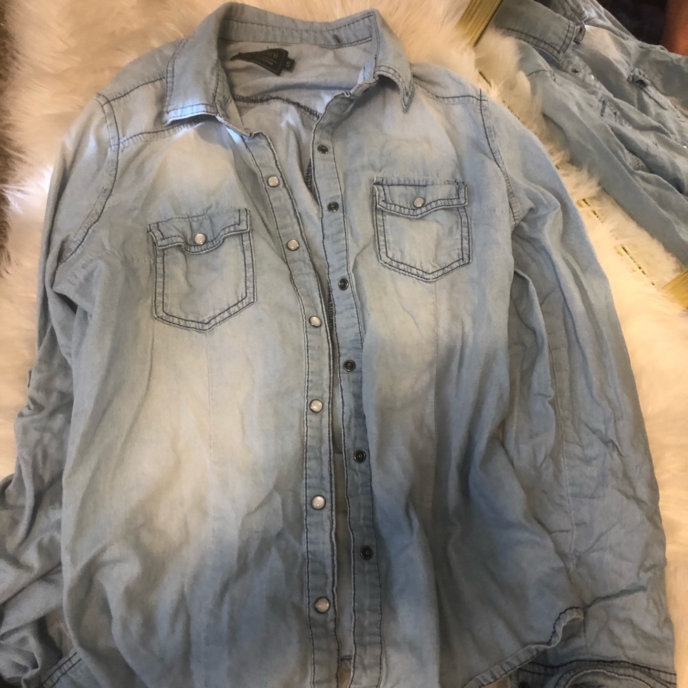 Cavalini Jean button up shirt